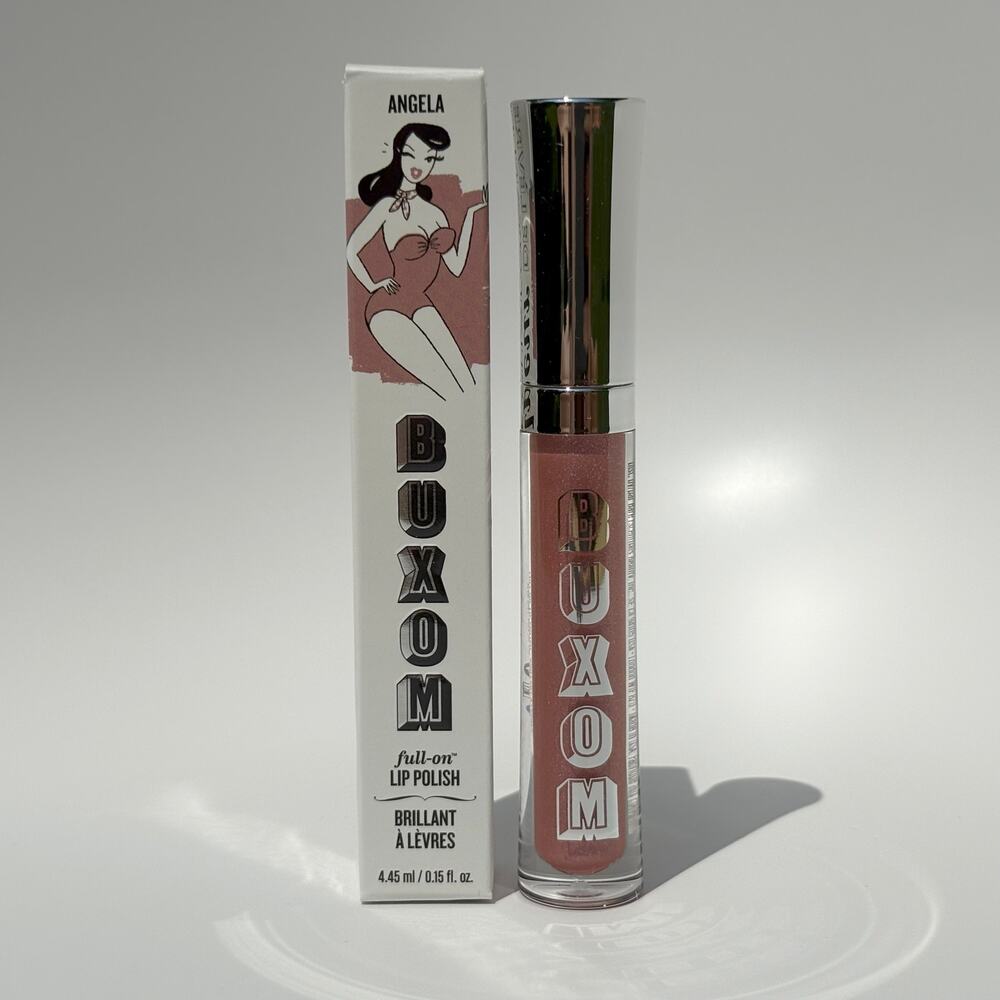 Buxom Angela Full On Plumping Lip Polish Gloss Full Size 4.45 ml 0.15 fl oz NIB
